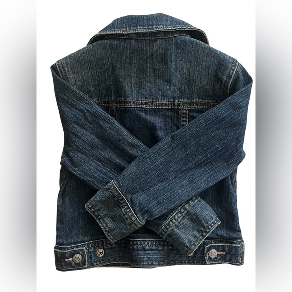 Hostess Pick ☄️ GAP Blue Denim Jean Jacket Classic Style - Picture 4 of 9